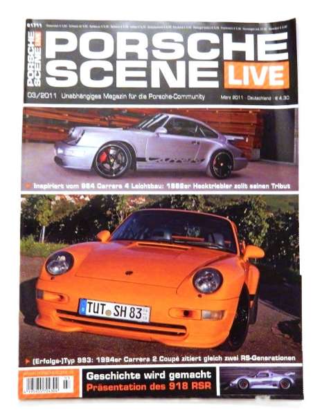 Porsche-Scene Live-Zeitschrift