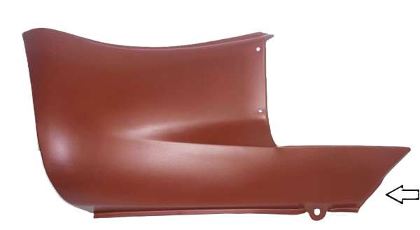 Turbo-Kotflügel-Anschlussblech hinten links, neu, passend für Porsche 911