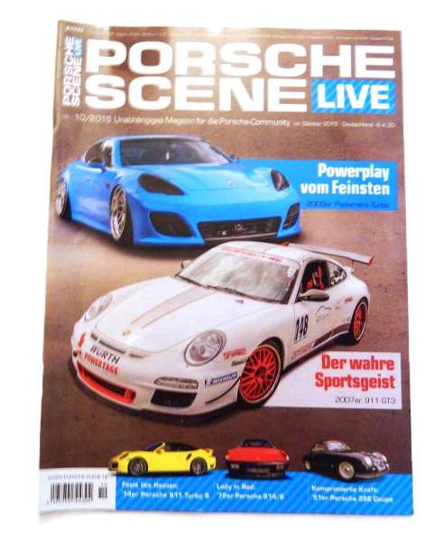 Porsche-Scene Live-Zeitschrift