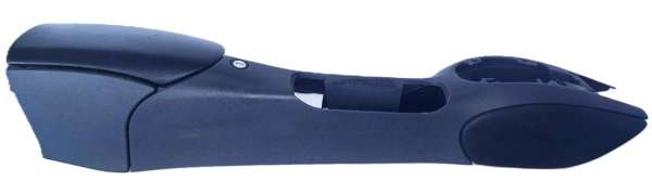 Leder-Mittelkonsole graffiti / granitgrau / schwarz, passend für Porsche 996