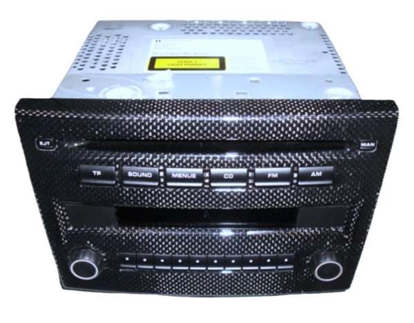 Carbon-Radio / CD-Einheit "CDR24", passend für Porsche 997