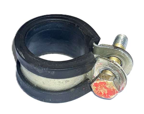 Befestigungsschelle mit Schraube für Regler an Hydroaggregat, passend für Porsche 964