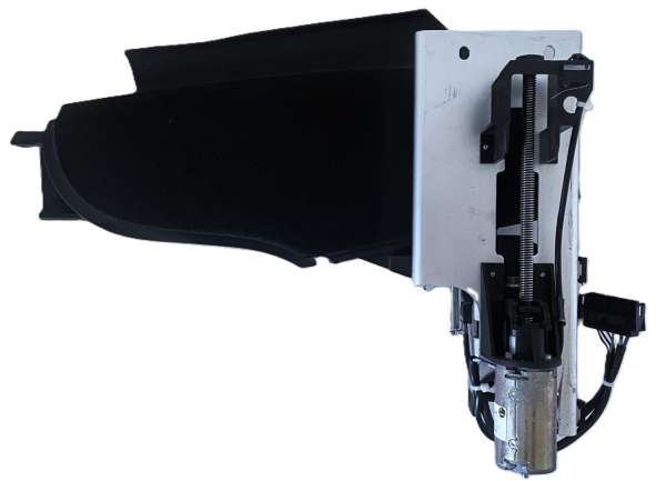 Überrollbügel-Antrieb mit Klappe schwarz, rechts, passend für Porsche 996 Cabrio