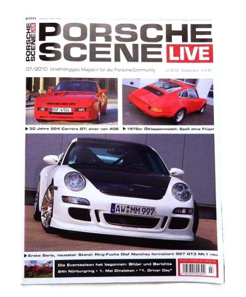 Porsche-Scene-Live Zeitschrift