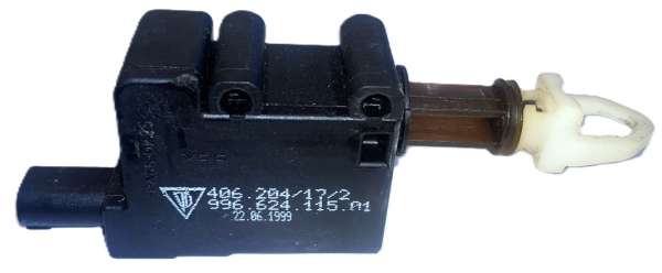 Stellelement für Haubenzug hinten, passend für Porsche 996