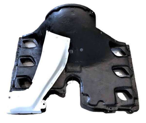 Motorabdeckung schwarz, passend für Porsche 911