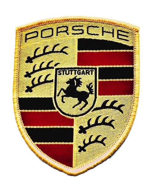 Aufnähwappen, neu, original, passend für Porsche 964