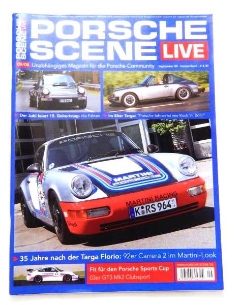 Porsche-Scene Live-Zeitschrift
