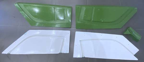 GT1-Türscheibenrahmen-Negativform, neu, passend für Porsche GT1 - Umbauten