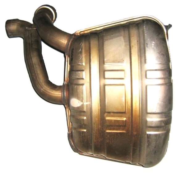 Endschalldämpfer, passend für Porsche 997