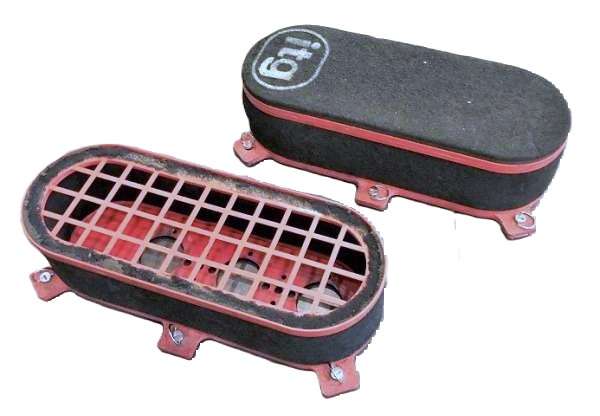 ITG-Sportluftfilter JC90 - 80 mm, passend für Porsche 911