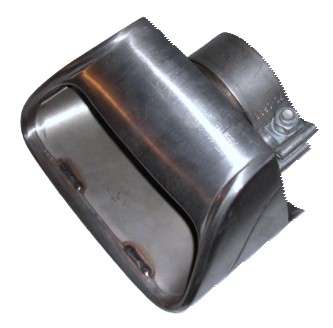 Endrohrblende, passend für Porsche Boxster, neu