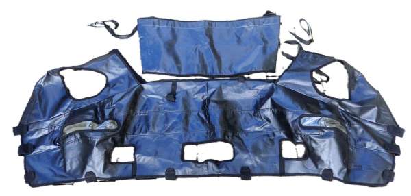 Kunstleder-Haubenbra schwarz, passend für Porsche 911 / 912