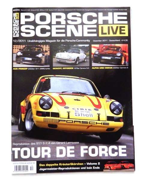 Porsche-Scene-Live Zeitschrift