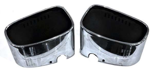 Endrohre "Eisenmann", original, passend für Porsche 997