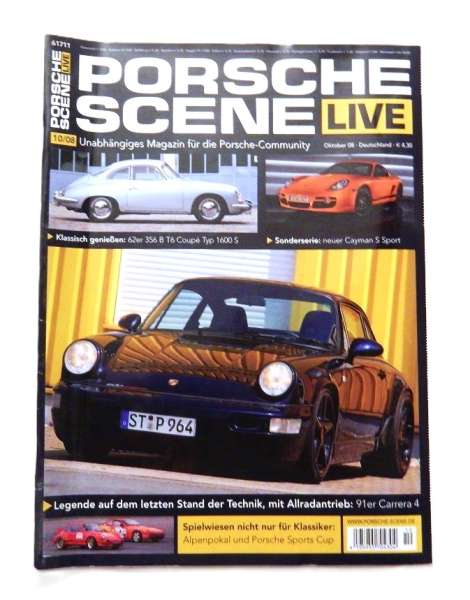 Porsche-Scene Live-Zeitschrift