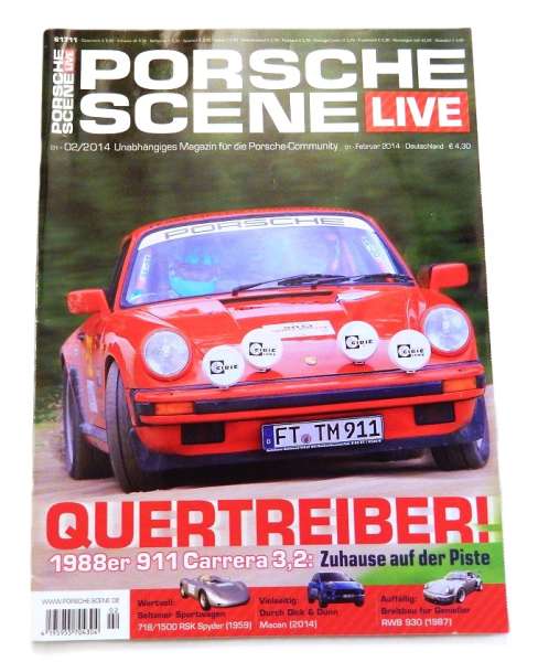 Porsche-Scene Live-Zeitschrift